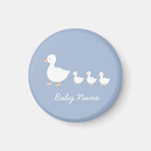 Gepersonaliseerd Baby shower Favor Cookies Blauw e Magneet