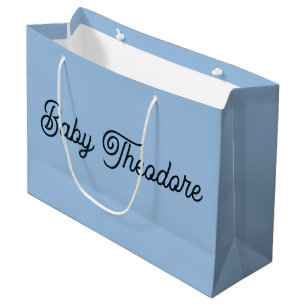 Gepersonaliseerd Baby shower Party Favor Boy Girl Groot Cadeauzakje