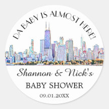 Gepersonaliseerd Baby shower van de Veldlijn van C