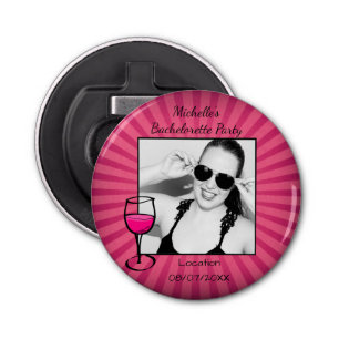 Gepersonaliseerd Bachelorette Lijst Button Flesopener