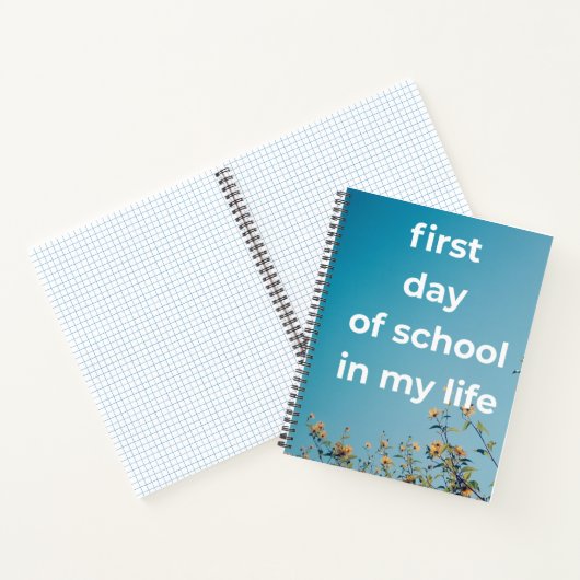 Gepersonaliseerd Back to School Notitieboek - Scha (Binnen)