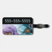 Gepersonaliseerd bagage label (Achterkant horizontaal)