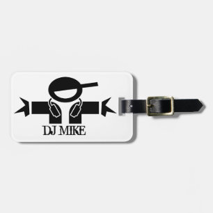 Gepersonaliseerd bagagelabel DJ Gear