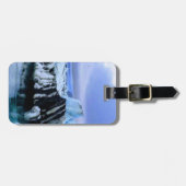 Gepersonaliseerd bagagelabel - IJslandse gletsjer (Voorkant horizontaal)