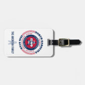 Gepersonaliseerd Bagagelabel van de staat North Ca (Voorkant horizontaal)