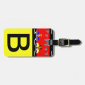 Gepersonaliseerd Bagagelabel van het kind Dieren e (Voorkant horizontaal)