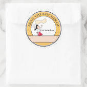 Gepersonaliseerd bakken Sale Sticker Label (Tas)