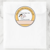 Gepersonaliseerd bakken Sale Sticker Label (Tas)