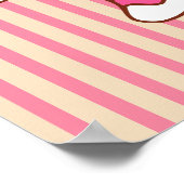 Gepersonaliseerd Bakkerij teken Art Print (Hoek)