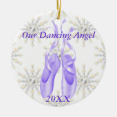 Gepersonaliseerd Ballet/Dansend Ornament 2012 (Voorkant)