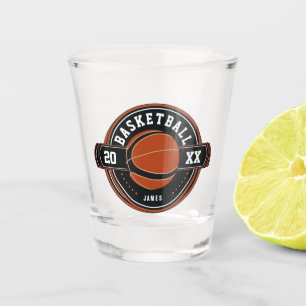 Gepersonaliseerd Basketball-thema Shot Glas