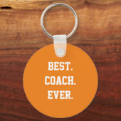 Gepersonaliseerd basketbalteam Coach Gift Sleutelh Sleutelhanger (Achterkant)