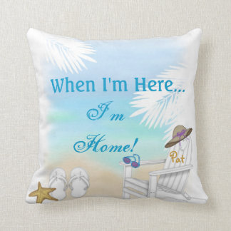 GEPERSONALISEERD BEACH PILLOWGIFT VOOR DE BEACH LO KUSSEN