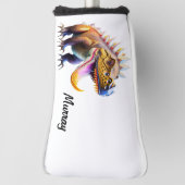 Gepersonaliseerd Beast Golf Putter Hoesje Golfheadcover (Draai 90)