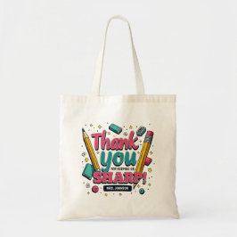 Gepersonaliseerd bedankgeschenk - Pencil Sharpner Tote Bag
