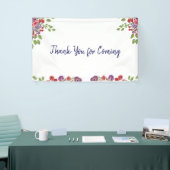 Gepersonaliseerd Bedankt Banner (Beurs)