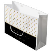 Gepersonaliseerd bedankt cadeautas (Voorkant Gekanteld)