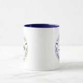 Gepersonaliseerd Bedrijfs Logo, Naam, Missie Mok (Midden)