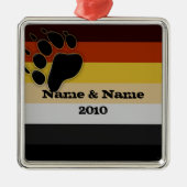 Gepersonaliseerd Beer Pride Ornament (Voorkant)