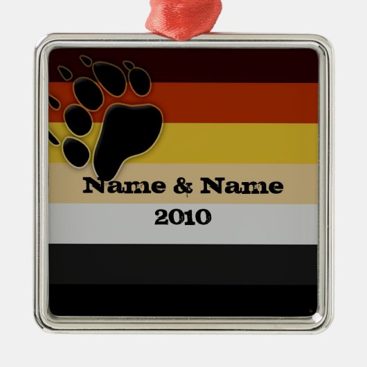 Gepersonaliseerd Beer Pride Ornament (Voorkant)