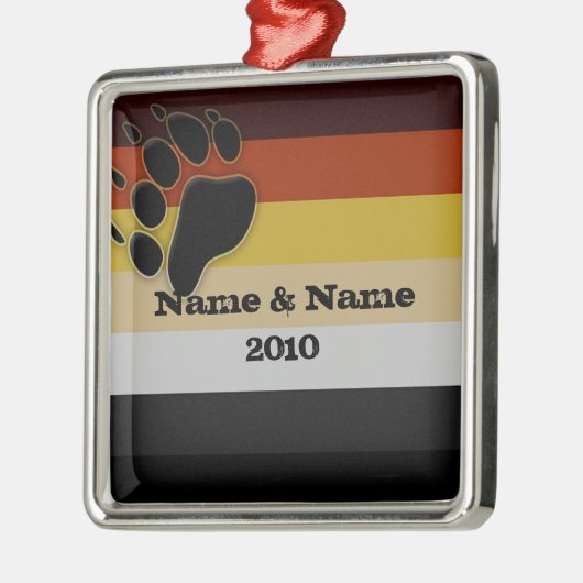Gepersonaliseerd Beer Pride Ornament (Links)