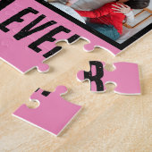 Gepersonaliseerd beste grootmoeder ooit 8 Foto col Legpuzzel (Zijkant)