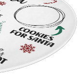 Gepersonaliseerd Beste Kerstman Snijplank (Hoek)