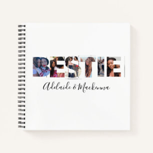 Gepersonaliseerd Bestie BFF Beste vrienden Foto Co Notitieboek