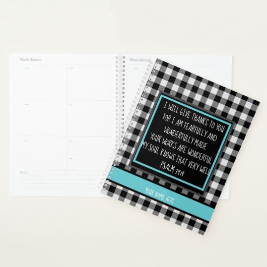 Gepersonaliseerd bijbelmonster buffel planner (Display)