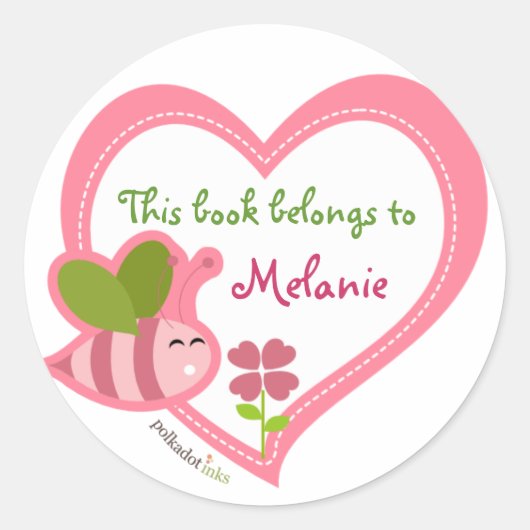 Gepersonaliseerd*Bijen Stickers Boek (Voorkant)