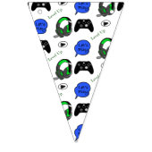 Gepersonaliseerd 'Birthday Gaming' Vlaggetjes (Tweede vlag)