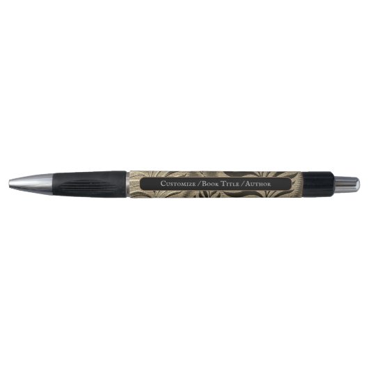 Gepersonaliseerd bladgoud motief pen (Voorkant)
