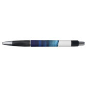 Gepersonaliseerd | Blauw Agate Pen (Voorkant)