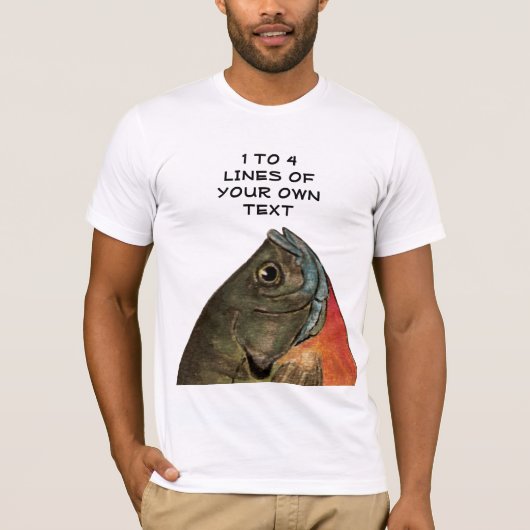 Gepersonaliseerd Bluegill T-shirt (Voorkant)