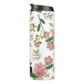 Gepersonaliseerd | Blush Bouquet Thermosbeker (Geroteerd rechts)