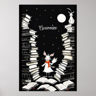 Gepersonaliseerd boek Bunny Poster