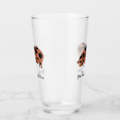 Gepersonaliseerd Boerderij KuneKune Pig Glas (Rechts)