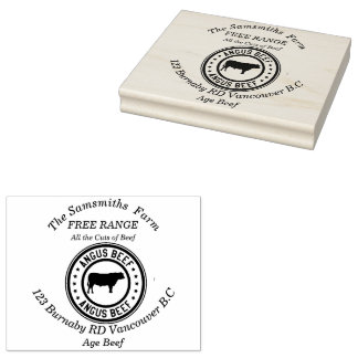 Gepersonaliseerd Boerderij voor Bedrijven van Angu Rubberstempel