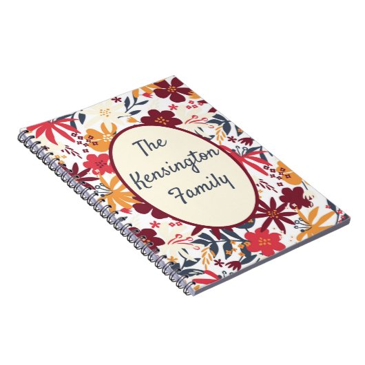 Gepersonaliseerd Bohemen Notitieboek (Rechterzijde)