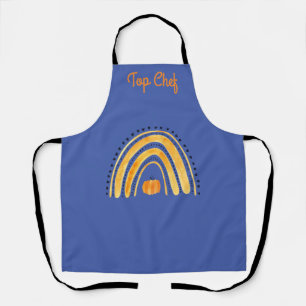 Gepersonaliseerd Boho Autumn Rainbow Schort
