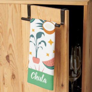 Gepersonaliseerd Boho stijl keukenhanddoeken