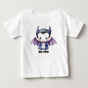 Gepersonaliseerd "Boo Crew" T-shirt met Schattigee