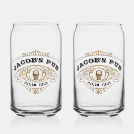 Gepersonaliseerd Breedbeeld Blikvorm Glas