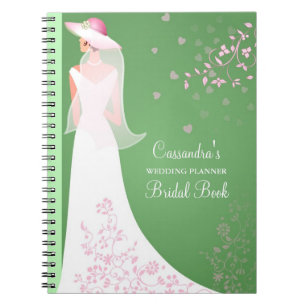 Gepersonaliseerd Bridal Journal Wedding Planner-la Notitieboek