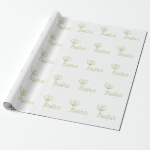 Gepersonaliseerd broeder inpakpapier