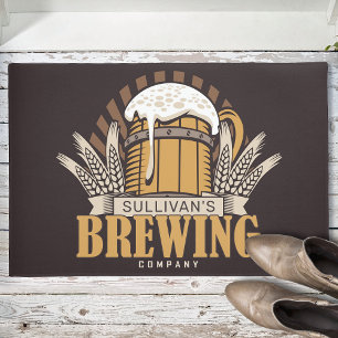 Gepersonaliseerd brouwerijbassins voor brouwerijen deurmat