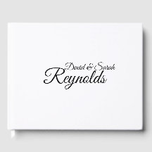 Gepersonaliseerd bruiloft gastenboek