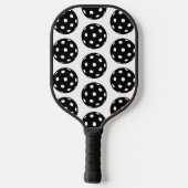 Gepersonaliseerd Buiten de Keuken Grappig Pickleball Paddle (Achterkant)