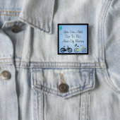 Gepersonaliseerd Button fietsen (In situ)