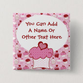 Gepersonaliseerd Button van snoepkoeken (Voorkant)